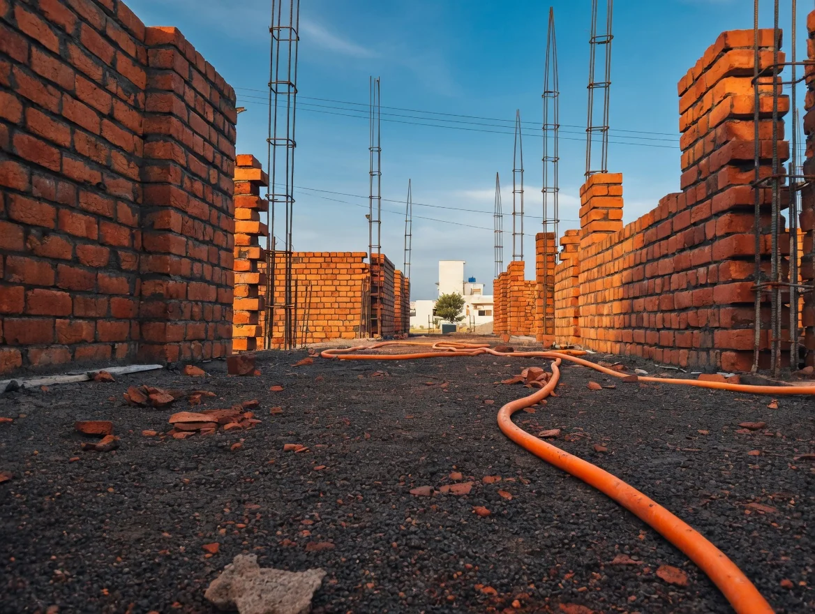 Construcción de muro de contención